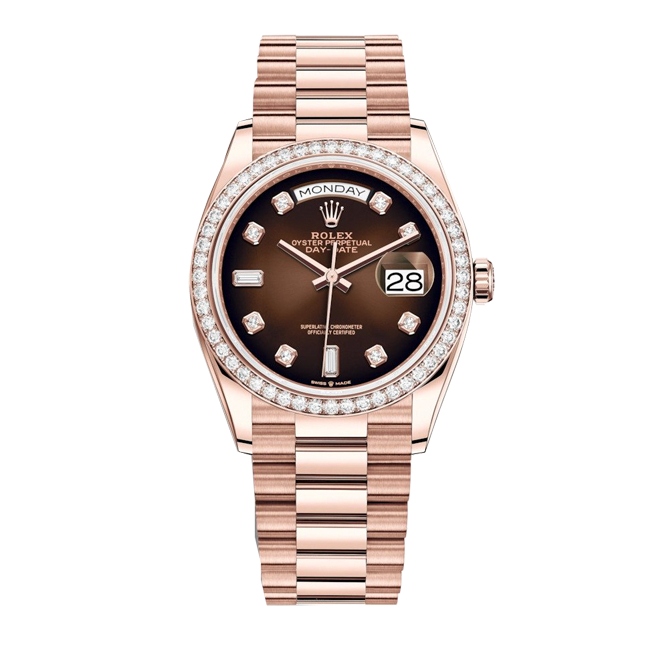 Rolex Oyster Perpetual Day-Date 36-128345RBR-0040