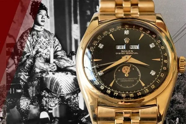 Đồng hồ Rolex của vua Bảo Đại có gì đặc biệt