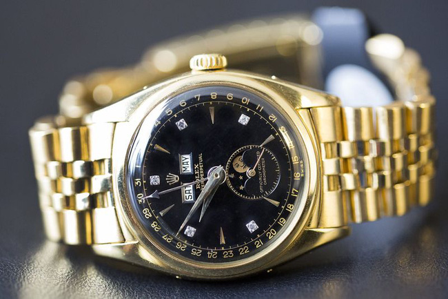 Đồng hồ của vua Bảo Đại - Siêu phẩm Rolex Reference 6062 có giá bán kỷ lục